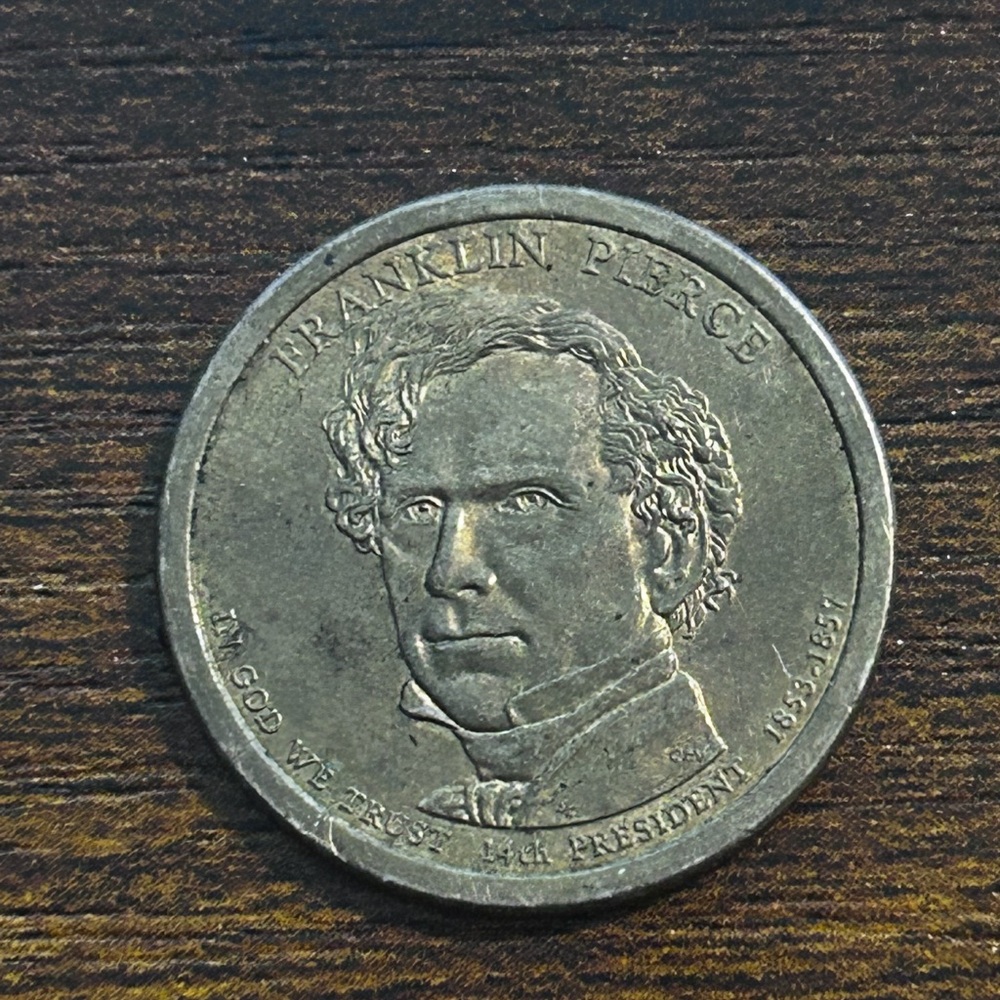 Franklin Pierce Presidential 14th President 1853-1857 Mint D